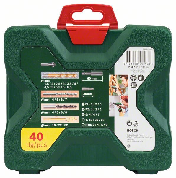 Bosch 40-delni X-Line Titanium set (2607019600)