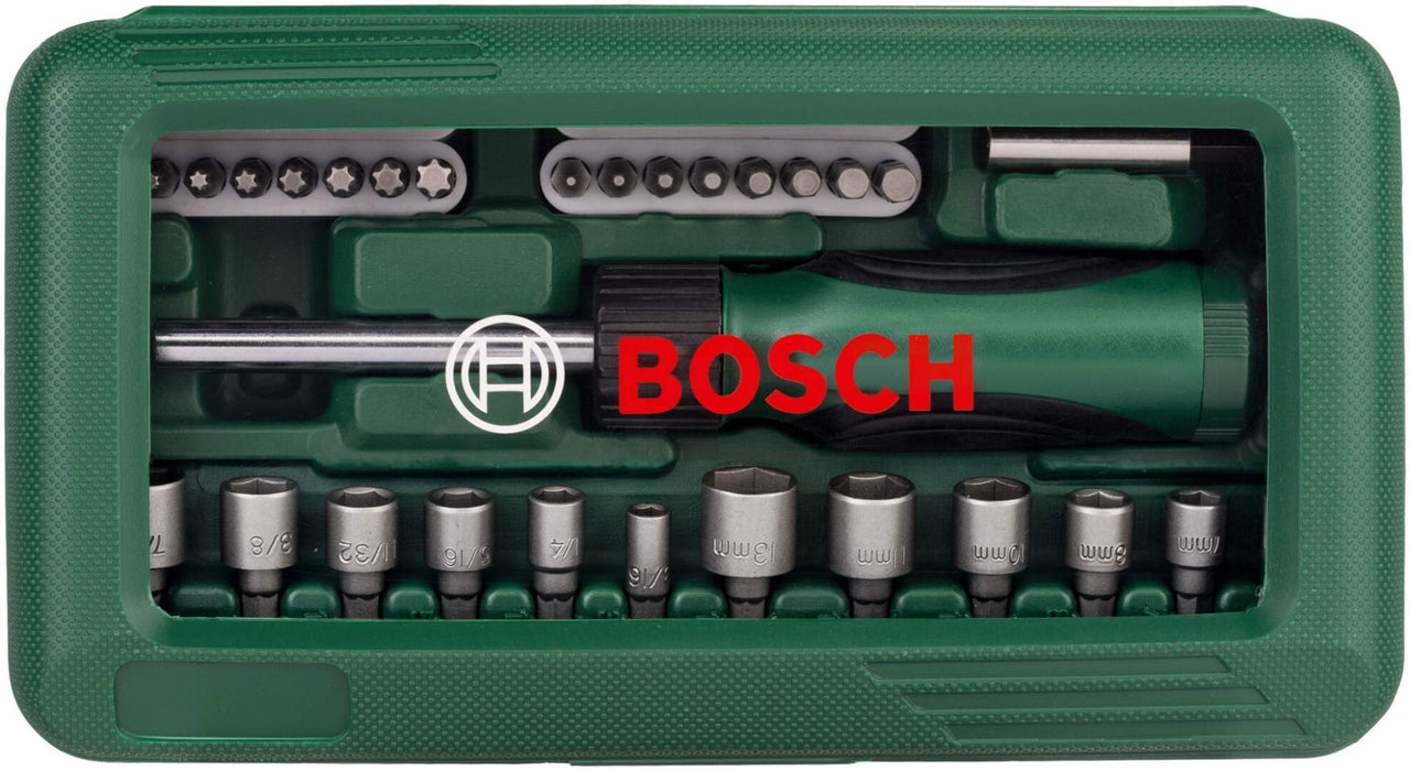 Bosch 46-delni set bitova sa ručnim zavrtačem (2607019504)