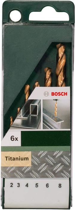 Bosch 6-delni set HSS-TiN burgija za metal (2609255113)