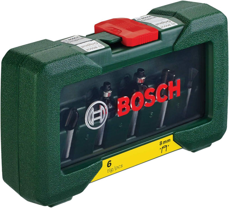 Bosch 6-delni set TC "vidija" glodala 8 mm prihvat (2607019463)