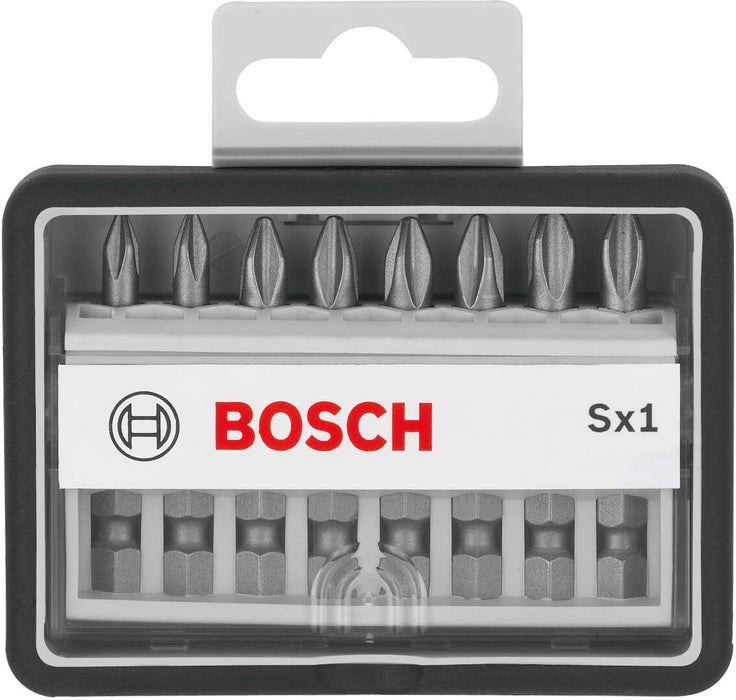 Bosch 8-delni set Robust Line bitova odvrtača Sx ekstra tvrdi 49 mm (2607002556)