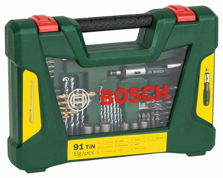 Bosch 91-delni set burgija i bitova (2607017311)
