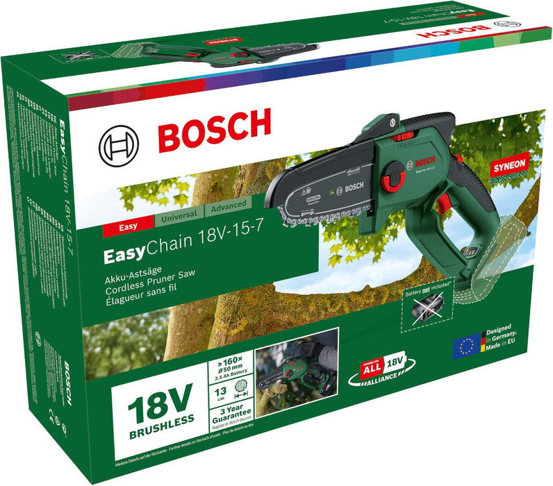 Akumulatorska testera EasyChain 18V-15-7 Bosch 1x2.5Ah i punjač (06008B8900)-SBT Alati Beograd