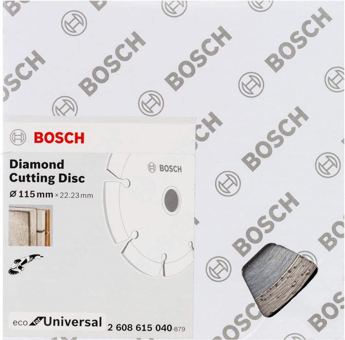 Bosch dijamantska rezna ploča ECO For Universal 115x22,23x2,0x7 - pakovanje od 10 komada (2608615040)