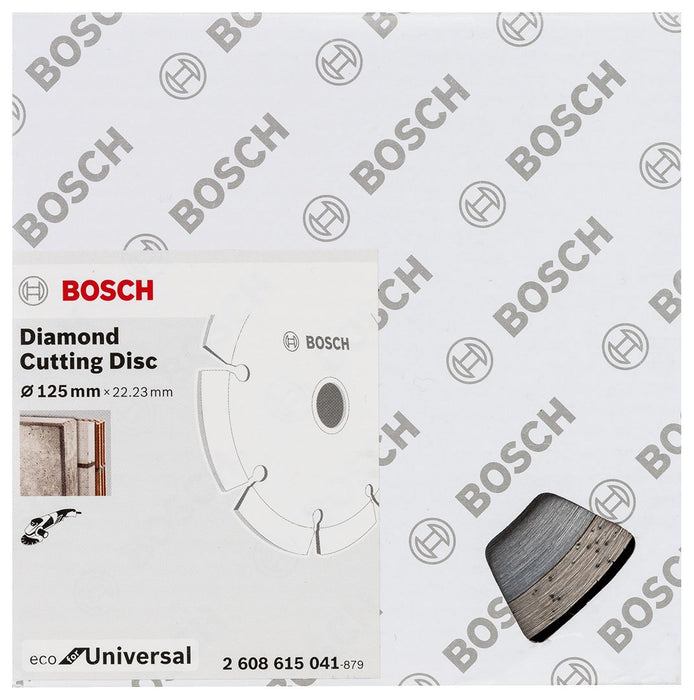 Bosch dijamantska rezna ploča ECO For Universal 125x22,23x2,0x7 - pakovanje od 10 komada (2608615041)