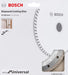 Bosch dijamantska rezna ploča ECO For Universal 180x22,23x2,6x7 (2608615038)