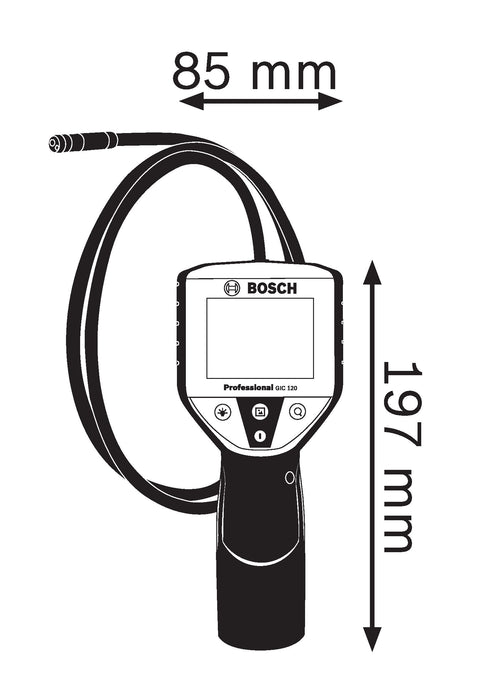 Bosch GIC 120 akumulatorska inspekciona kamera (0601241100)