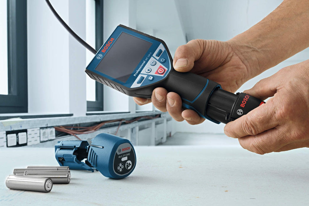 Bosch GIC 120 C L-Boxx 1x1,5Ah punjač akumulatorska inspekciona kamera (0601241201)