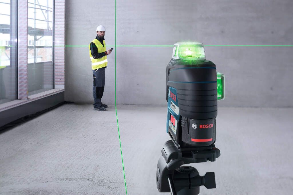 Bosch GLL 3-80 CG linijski laser sa zelenim zrakom Bluetooth 80m (0601063T00)