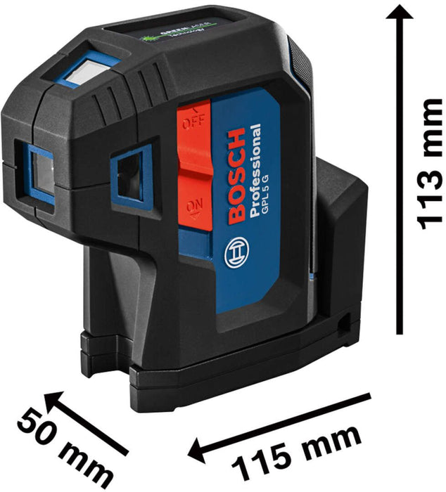 Bosch GPL 5 G laser za tačke 30m - zeleni zrak (0601066P00)