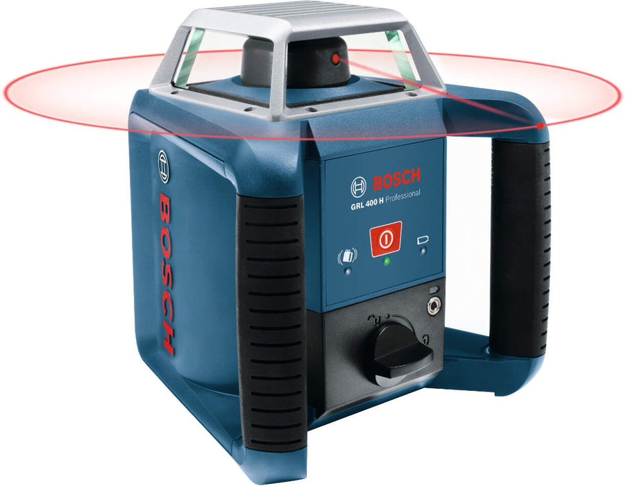 Bosch GRL 400 H rotacioni laser + LR 1 prijemnik + građevinski stativ BT 170 HD + merna letva GR 240 u koferu (06159940JY)