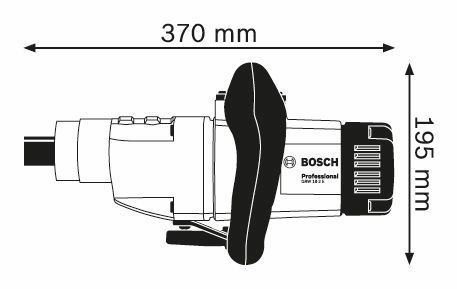 Električni mešač-mikser Bosch GRW 18-2 E; za lepak, glet masu, farbu 1800W (06011A8000)