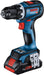 Bosch GSR 18V-90 C akumulatorska bušilica/odvrtač; 2x5,0 Ah ProCORE + L-Boxx kofer (06019K6006)