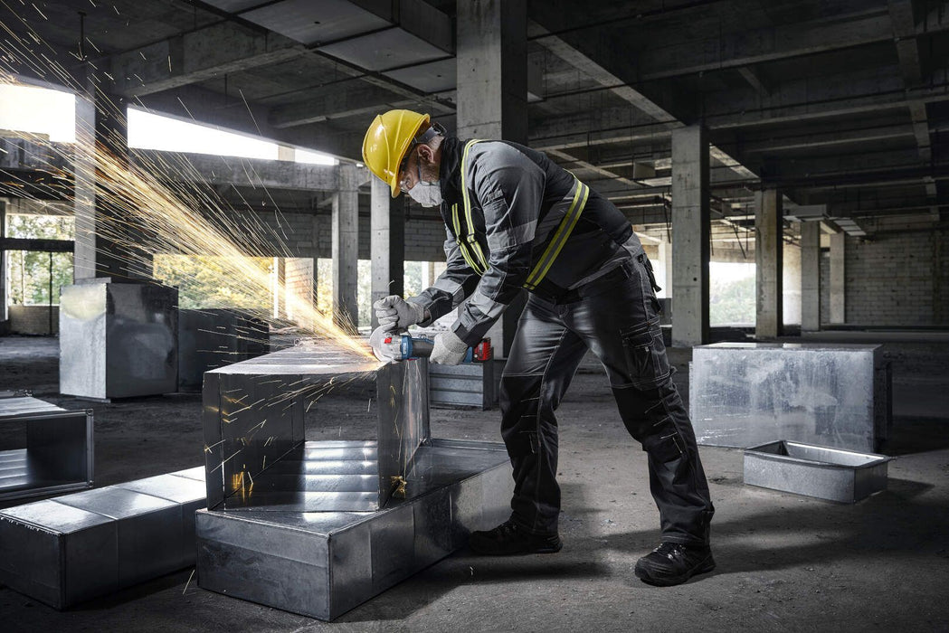 Akumulatorska ugaona brusilica Bosch GWS 18V-8 125mm 2x4.0Ah sa punjačem u koferu (06019N9020)-SBT Alati Beograd