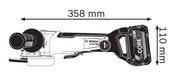 Akumulatorska ugaona brusilica Bosch GWX 18V-10 PSC Solo; 125mm; X-LOCK; bez baterije i punjača; PROtection; L-Boxx (06017B0800)