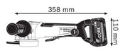 Akumulatorska ugaona brusilica Bosch GWX 18V-10 SC Solo; 125mm; X-LOCK; bez baterije i punjača; L-Boxx (06017B0400)