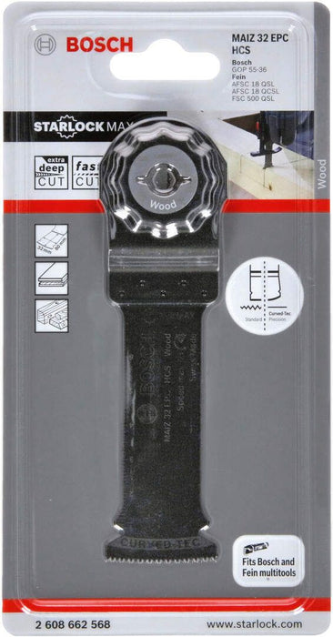 Bosch HCS list testere za uranjanje MAIZ 32 EPC Wood 80 x 32 mm - pakovanje 1 komad - 2608662568