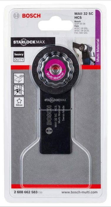 Bosch HCS univerzalni sekač utora MAII 32 SC 32 x 55 mm - pakovanje 1 komad - 2608662583