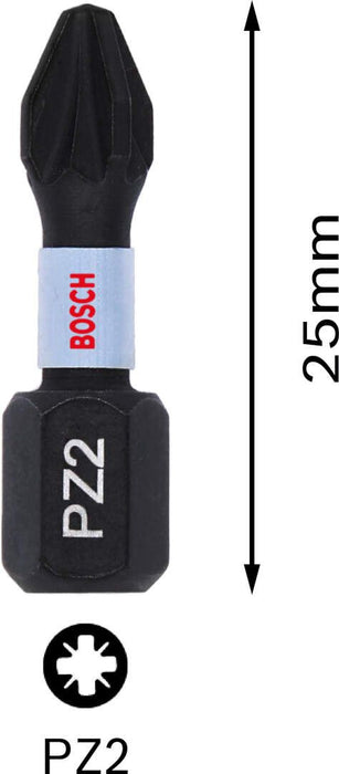 Bosch Impact Control 2-delni set bitova PZ2 dužine 25mm (2608522401)