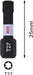 Bosch Impact Control 2-delni set bitova T27 dužine 25mm (2608522476)