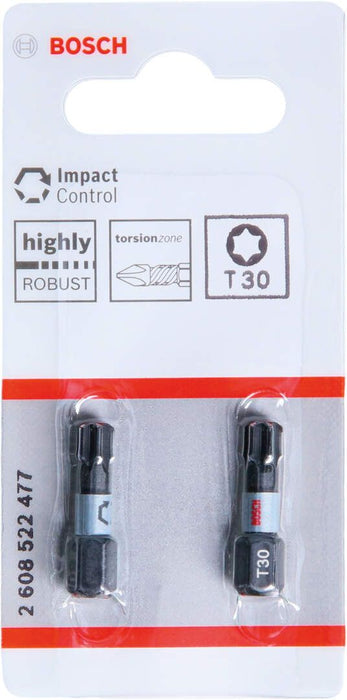 Bosch Impact Control 2-delni set bitova T30 dužine 25mm (2608522477)
