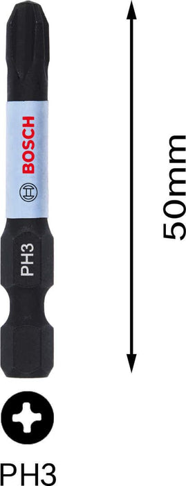 Bosch Impact Control bit PH3 dužine 50mm (2608522482)