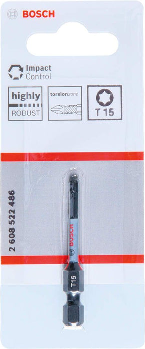 Bosch Impact Control bit T15 dužine 50mm (2608522486)