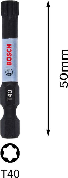 Bosch Impact Control bit T40 dužine 50mm (2608522490)
