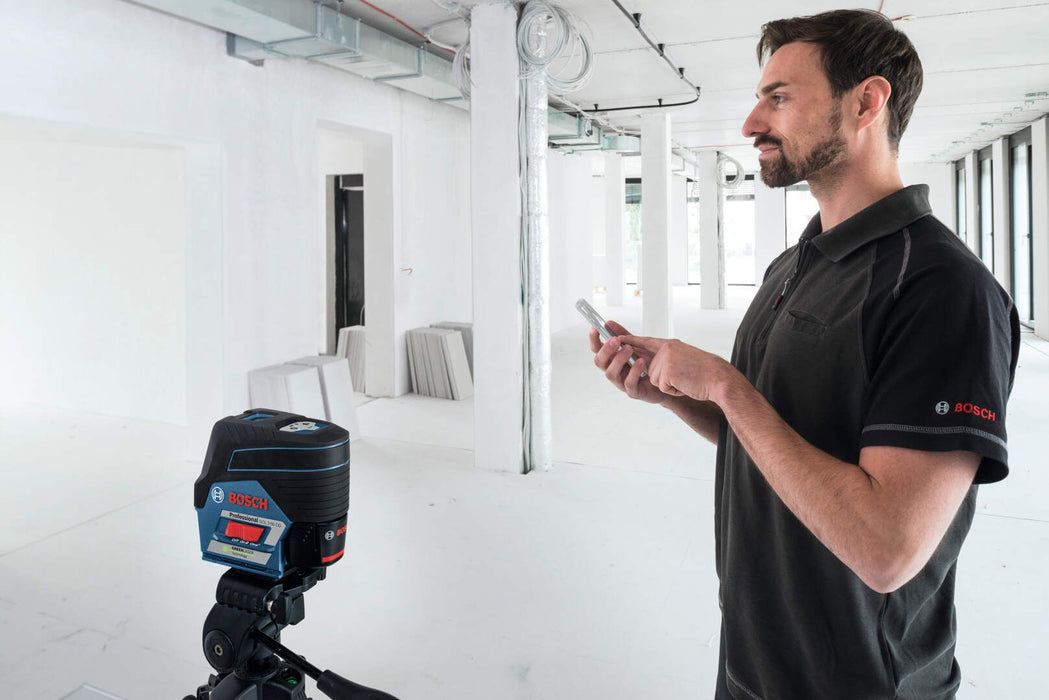 Bosch kombinovani laser GCL 2-50 CG Solo; bez baterija i punjača; zeleni zrak; sa nosačem sa štipaljkom; L-Boxx (0601066H03)