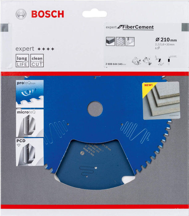 Bosch list kružne testere Expert for Fiber Cement H 210x30x2,2-6 (2608644345)