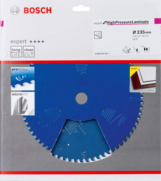Bosch list kružne testere Expert for High Pressure Laminate 235 x 2,8 x 30 mm, 64 - 2608644357