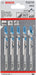 Bosch list ubodne testere T 227 D Special for Alu - pakovanje  5 komada - 2608631030