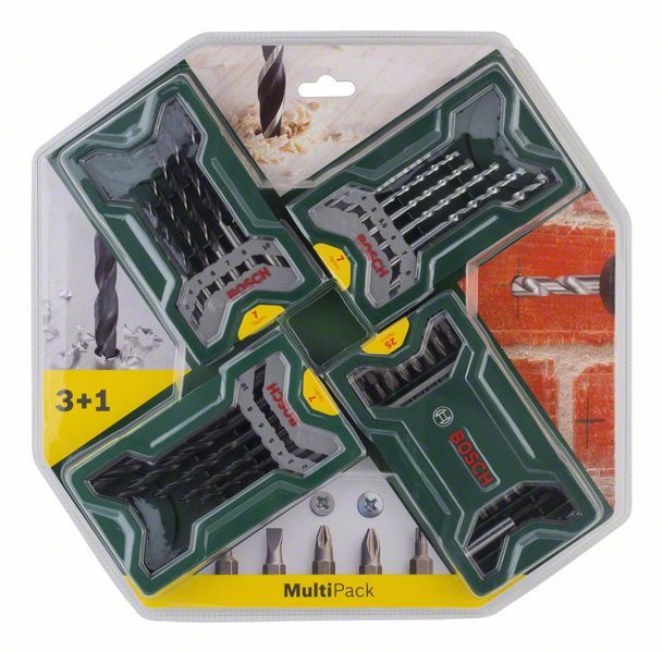 Bosch multipack 3+1 Mini-X-Line set (2607017071)