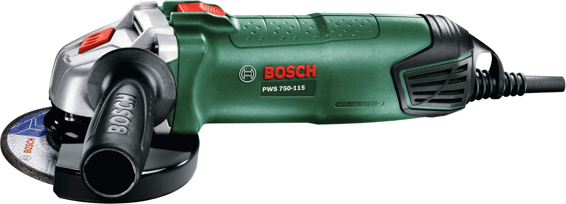 Bosch PWS 750-115 mala ugaona brusilica, 750W, 115mm (06033A240C)