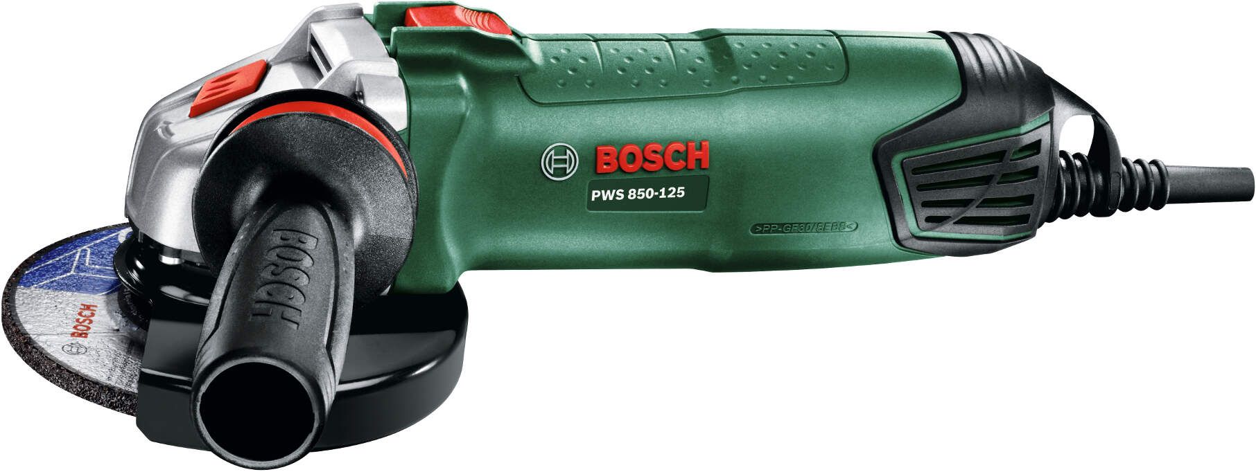 Bosch PWS 850-125 mala ugaona brusilica, 850W, 125mm (06033A270B0)