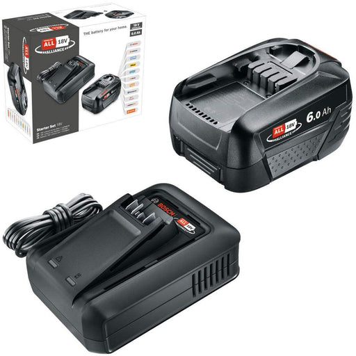 Starter set Bosch 1 x akumulator 18V 6.0 Ah + punjač AL 18V-44 (1600A032A8)-SBT Alati Beograd