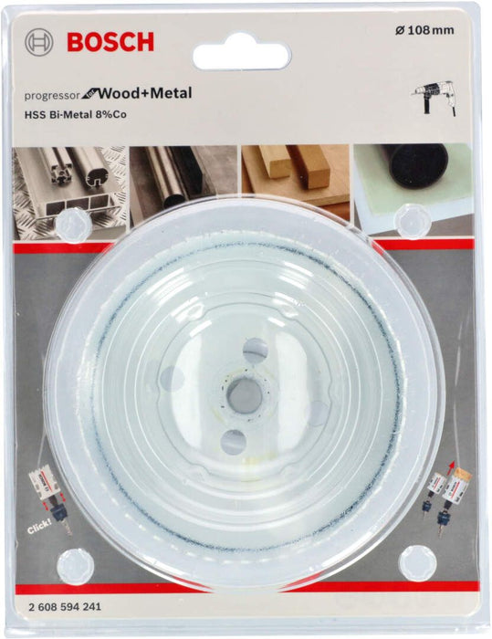 Bosch testera za otvore za drvo i metal Progressor for Wood&Metal 108mm (2608594241)