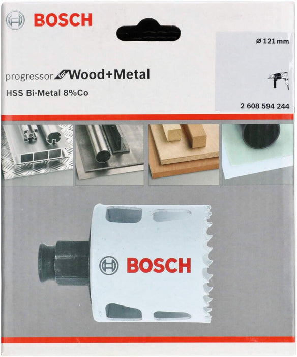 Bosch testera za otvore za drvo i metal Progressor for Wood&Metal 121mm (2608594244)