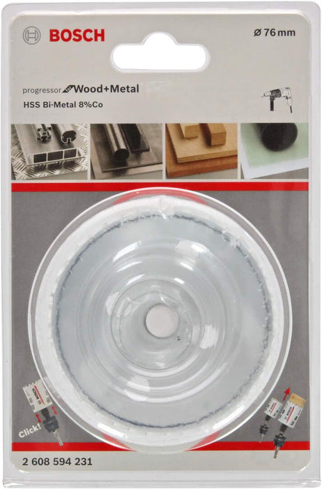 Bosch testera za otvore za drvo i metal Progressor for Wood&Metal 76mm (2608594231)