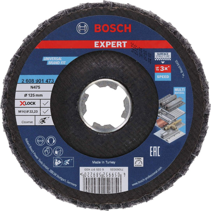 Bosch X-LOCK SCM flap disk za pripremu završne obrade N475; 125mm; grubi (2608901473)