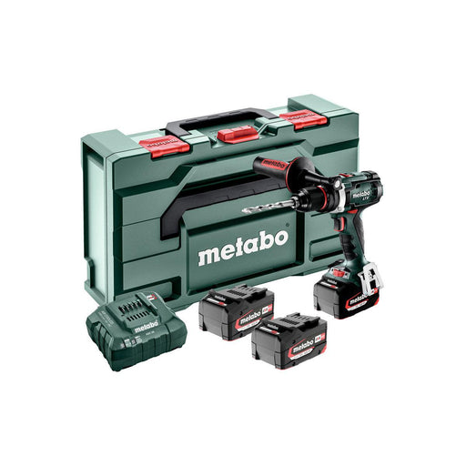 Akumulatorska bušilica - odvrtač Metabo BS 18 LTX Impuls SET 18V 3x4.0Ah (602191960)-SBT Alati Beograd