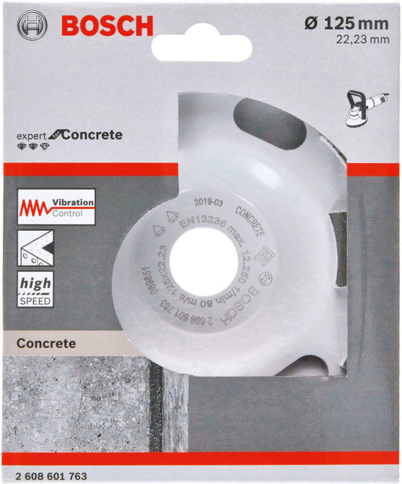 Dijamantska lončasta ploča za brušenje betona 125mm Bosch Expert for Concrete High Speed - 2608601763