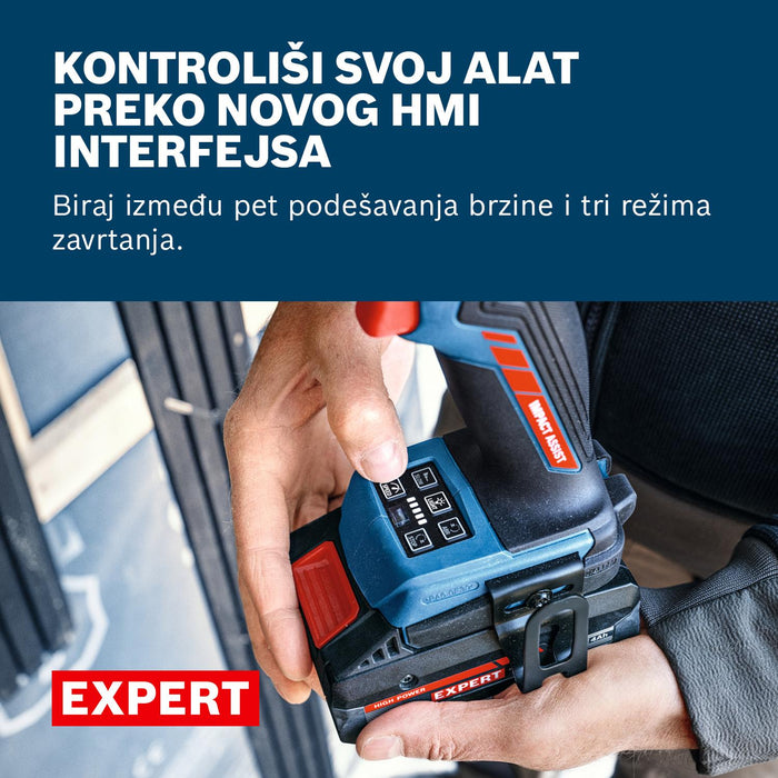 Bosch EXPERT akumulatorski udarni odvrtač EXDR18V-230 (06019L6400)-SBT Alati Beograd