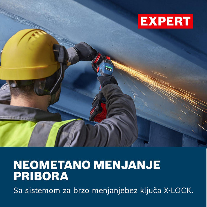 Bosch EXPERT akumulatorska ugaona brusilica EXWX18V-15S (06019M6101)-SBT Alati Beograd