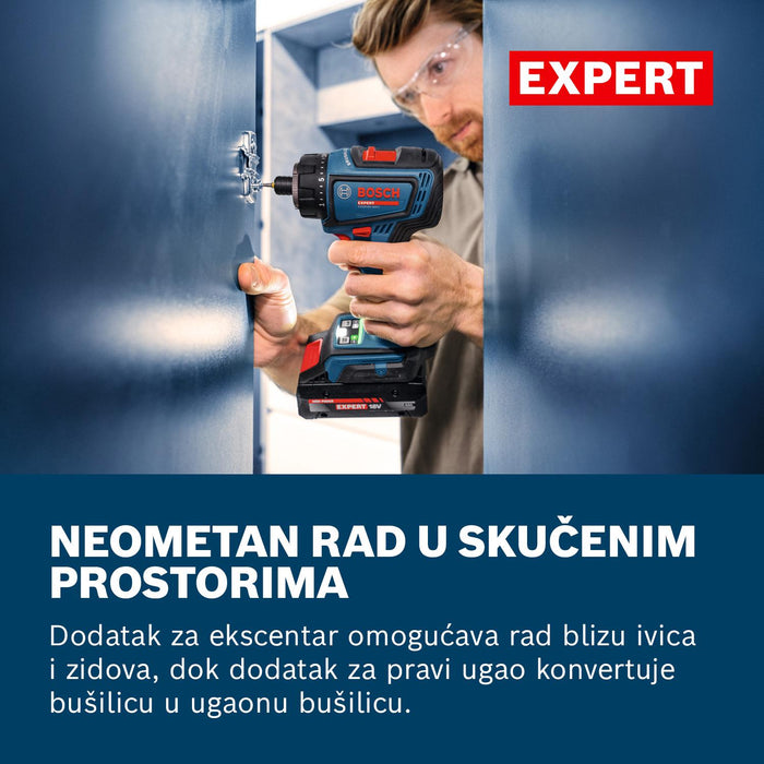 Bosch EXPERT akumulatorska bušilica-odvrtač EXSR18V-90FC (06019R2003)-SBT Alati Beograd