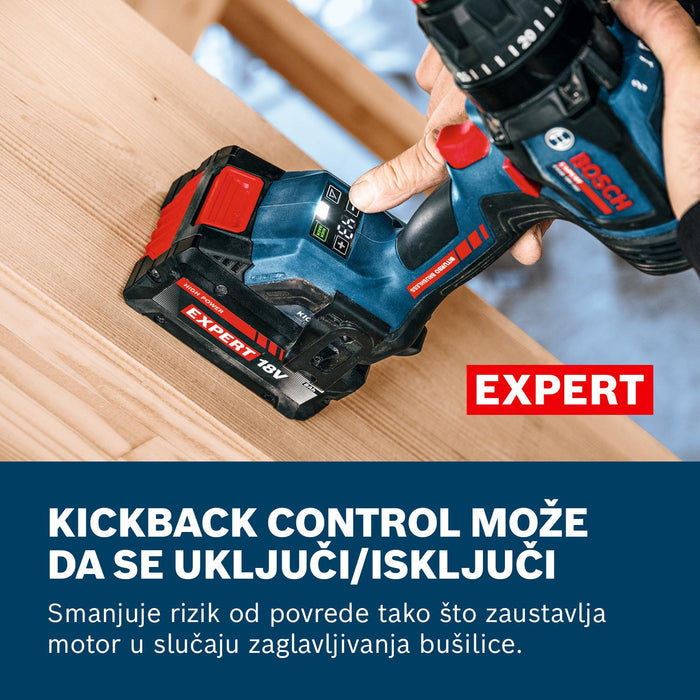 Bosch EXPERT akumulatorska bušilica-odvrtač EXSB18V-150 (06019R3201)-SBT Alati Beograd