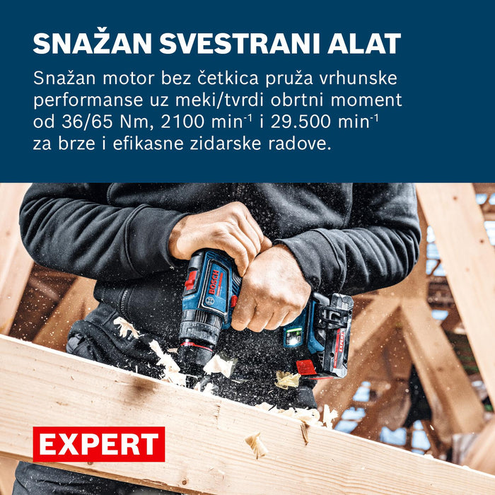 Bosch EXPERT akumulatorska vibraciona bušilica-odvrtač EXSB18V-90 (06019R3100)-SBT Alati Beograd