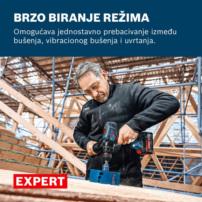 Bosch EXPERT akumulatorska bušilica-odvrtač EXSB18V-150 (06019R3201)-SBT Alati Beograd