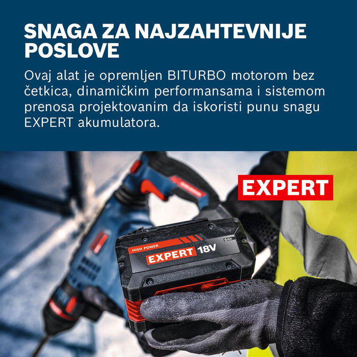 Bosch EXPERT akumulatorski elektro-pneumatski čekić EXBH18V-32F (0611922101)-SBT Alati Beograd