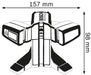 Laser za pločice Bosch GTL 3 (0601015200)